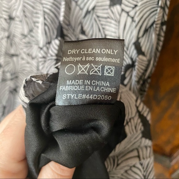 Anthropologie Greylin Leaf Print Pleated Dress SMA - Picture 10 of 10